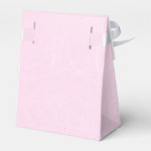 Roze en gouden Snoep Party Favor Box Bedankdoosjes (Achterkant)