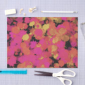Roze en gouden spatten tissuepapier (Craft)