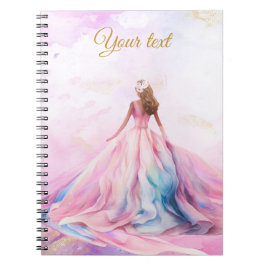 Roze en Gouden Sweet Sixteen Notitieboek