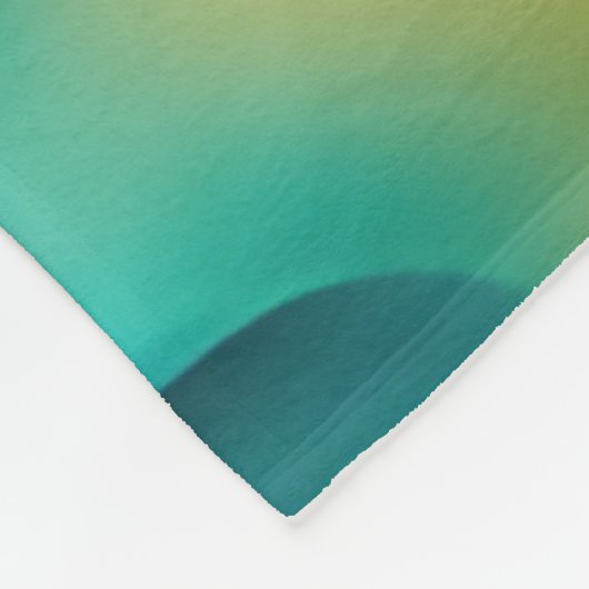 roze en gouden volle maan Boom Silhouette Fleece Deken (Hoek)