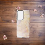 Roze en Gouden Waterverf Abstract Samsung Galaxy Hoesje<br><div class="desc">Roze en Gouden Waterverf Abstract Samsung Galaxy S21 Ultra Hoesje</div>