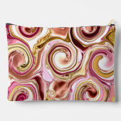Roze en gouden wervelingen etui (Achterkant)