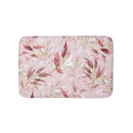 Roze en gouden wijnstokken op Blush Badmat