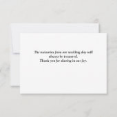 Roze en goudflens Dank je kaarten (Achterkant)