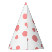 Roze en goudglitter First Birthday Petten Feesthoedjes (Achterkant)