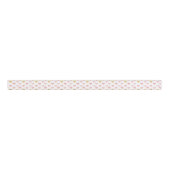 Roze en goudharten Grosgrain Ribbon Lint (Voorkant)