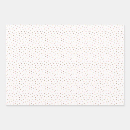 Roze en goudklasse van Afstuderen Inpakpapier Vel (Voorkant)