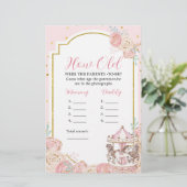 Roze en goudkleurige carrousel hoe oud de ouders z (Staand voorkant)