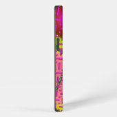 Roze en goudkleurige Psychedelic iPhone Hoesje (Rechterkant)