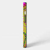 Roze en goudkleurige Psychedelic iPhone Hoesje (Linkerkant)