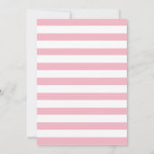 Roze en goudkleurige zeekaarten kaart (Achterkant)