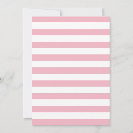 Roze en goudkleurige zeekaarten kaart (Achterkant)