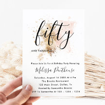 Roze en goudkoorts 50e verjaardag