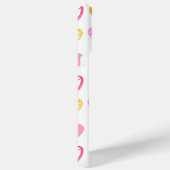 Roze en goudkorrels Case-Mate iPhone case (Achterkant / Rechts)