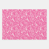 Roze en goudluipaard afdrukken inpakpapier vel (Voorkant 2)