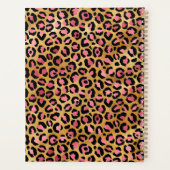 Roze en goudoliepenseel Slag Planner (Achterkant)