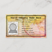 roze en goudpaspoort visitekaartje (Achterkant)