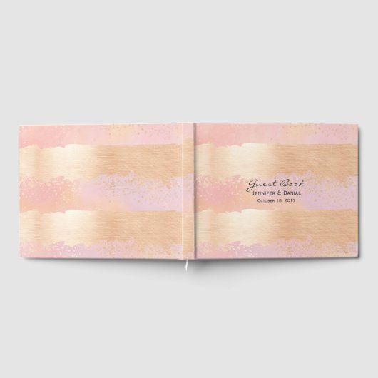Roze en goudpenseelstreken Het gastboek van het hu Gastenboek (Volledig)