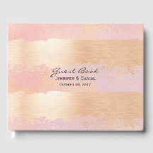 Roze en goudpenseelstreken Het gastboek van het hu