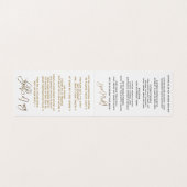 Roze en goudpitten - Lipzin Visitekaartje (Binnenkant ongevouwen)