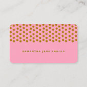 Roze en goudpokstip, luierriet informatiekaartje (Achterkant)