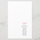 roze en goudpompoenen Baby shower (Achterkant)