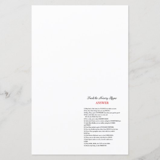 roze en goudpompoenen Baby shower (Achterkant)