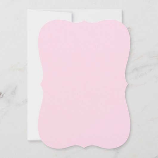 Roze en goudprinses Birthday Party-uitnodigingen Kaart (Achterkant)