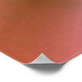 Roze en goudventilator poster (Hoek)