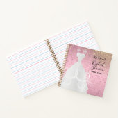 Roze en goudzout - Vrijgezellenfeest Notitieboek (Binnen)