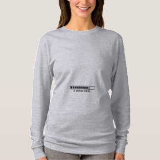 Roze en grappige kraampers t-shirt