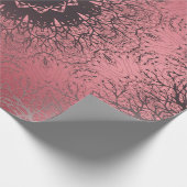 roze en grijs cadeaupapier (Hoek)