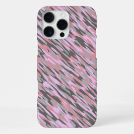 roze en grijs groene camo abstract iPhone 16 pro max hoesje