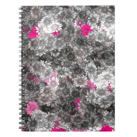 Roze en grijs notitieboek (Voorkant)