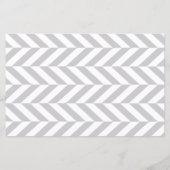 Roze en grijs olifant Baby shower - Raad eens de p (Achterkant)