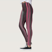 roze en grijze abstracte Leggings (Links)