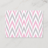 Roze en grijze Baby shower Sm - Advies (Achterkant)