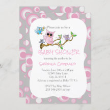 Roze en grijze Baby | Shower Theme