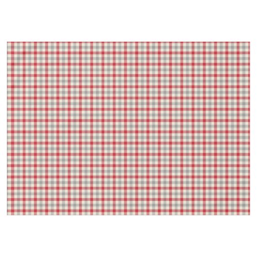 Roze en grijze boerderij tafelkleed (Voorkant (Horizontaal))