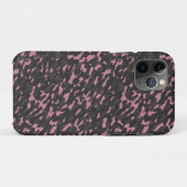 roze en grijze camouflage abstract Case-Mate iPhone case (Achterkant (horizontaal))
