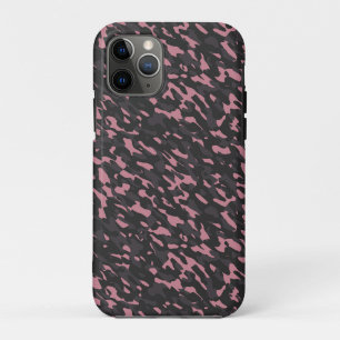 roze en grijze camouflage abstract Case-Mate iPhone case