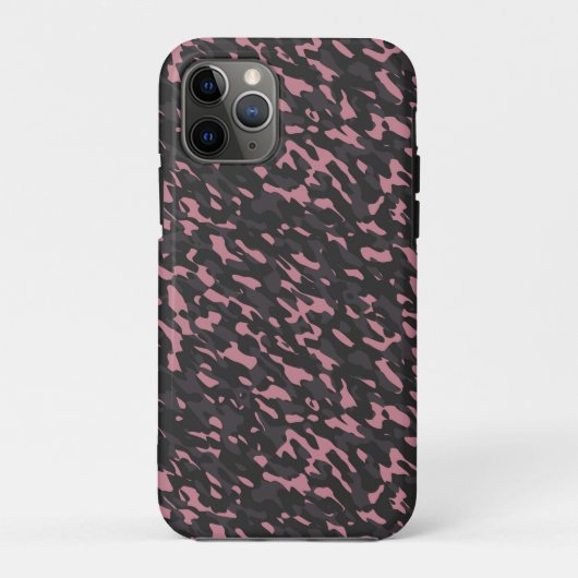 roze en grijze camouflage abstract Case-Mate iPhone case (Achterkant)