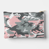 Roze en grijze camouflage, Militair, Leger Etui (Achterkant)