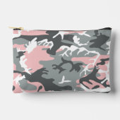 Roze en grijze camouflage, Militair, Leger Etui (Voorkant)