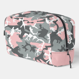Roze en grijze camouflage, Militair, Leger Toilettasje