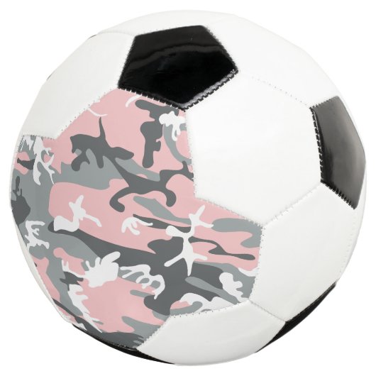 Roze en grijze camouflage, Militair, Leger Voetbal (Drie kwart)