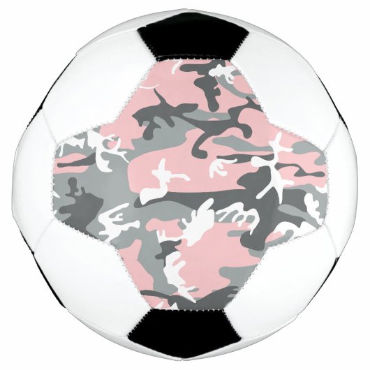 Roze en grijze camouflage, Militair, Leger Voetbal (Voorkant)