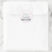  Roze en Grijze Favoriete Stickers (Tas)