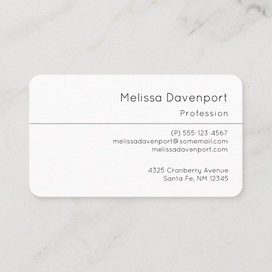 Roze en grijze Floral Waterverf Patroon Visitekaartje (Achterkant)