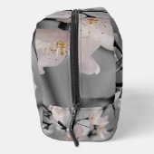 Roze en grijze kersenbloesems toilettasje (Rechts)